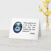 Aristoteles-Kurskarte Karte (Gelbe Blume)