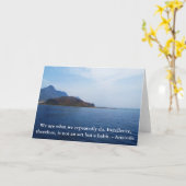 Aristoteles-Leistungs-Zitat Karte (Gelbe Blume)