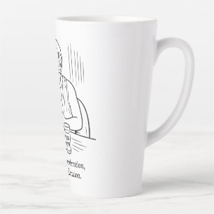 Aristoteles' Leitfaden für Mäßigung Milchtasse
