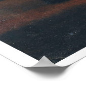 Aristoteles mit einer Büste Homer von Rembrandt Poster (Ecke)