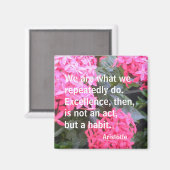 Aristoteles Motivierend Kontingentsmagnet Magnet (Vorderseite/Rückseite)