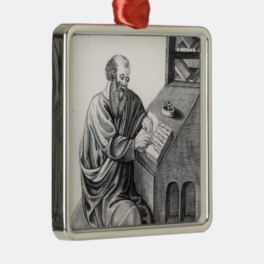 Aristoteles Ornament Aus Metall (Rechts)