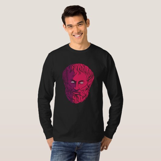 Aristoteles Philosopher T-Shirt (Vorne ganz)