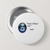 Aristoteles-Philosophie-Abzeichen - ändern Sie ist Button (Vorne & Hinten)