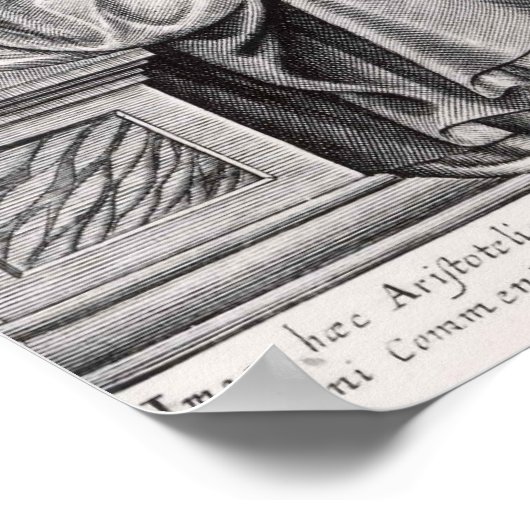 Aristoteles Poster (Ecke)