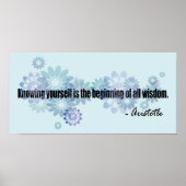 Aristoteles Poster (Vorne)