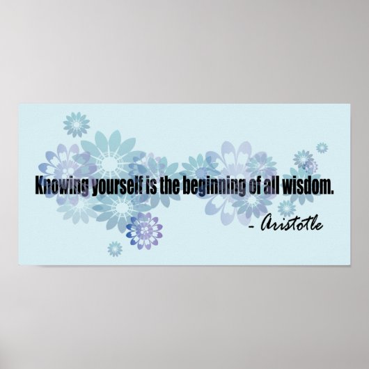 Aristoteles Poster (Vorne)