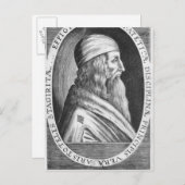 Aristoteles Postkarte (Vorne/Hinten)