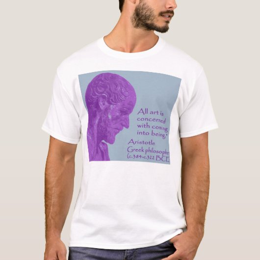 Aristoteles T-Shirt (Vorderseite)