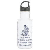Aristoteles Trinkflasche (Vorderseite)