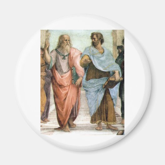 Aristoteles und Plato gehen an der Raphael-Schule Magnet (Vorne)
