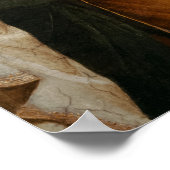 Aristoteles und Plato von Raphael Poster (Ecke)