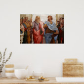 Aristoteles und Plato von Raphael Poster (Küche)