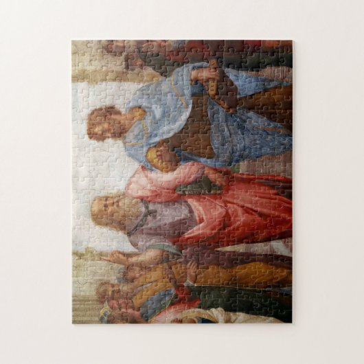 Aristoteles und Plato von Raphael Puzzle (Vertikal)