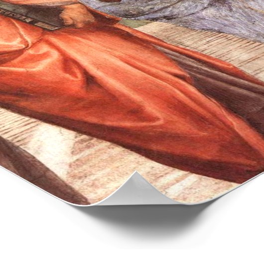 Aristoteles und Platon Poster (Ecke)