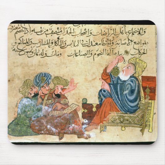 Aristoteles-Unterricht Mousepad (Vorne)