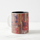 Aristoteles weist Alexander der Große herein an Zweifarbige Tasse (Vorderseite Links)