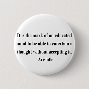 Aristoteles-Zitat 1a Button