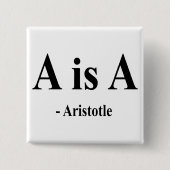 Aristoteles Zitat 2a Button (Vorderseite)