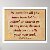 Aristoteles Zitat - Kunstdruck Poster (Vorne)