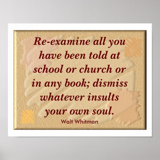 Aristoteles Zitat - Kunstdruck Poster (Vorne)