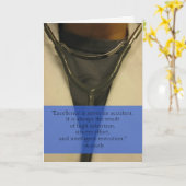 Aristoteles Zitat Medical School Abschluss Karte (Gelbe Blume)