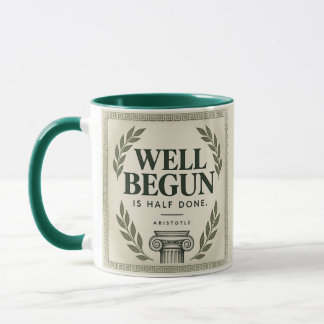 Aristoteles-Zitat-Tasse Tasse