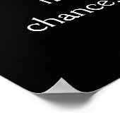 Aristoteles - Zitat zum menschlichen Verhalten Poster (Ecke)