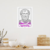Aristotle. Greek philosopher [015] Poster (Küche)