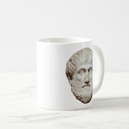 Aristotle Greek Philosopher Kaffeetasse (VorderseiteRechts)