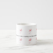 Aristotle Spring Quote Decor For Home Espressotasse (Vorderseite)