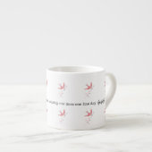 Aristotle Spring Quote Decor For Home Espressotasse (Vorderseite Rechts)