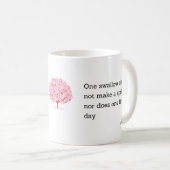 Aristotle Spring Quote Decor For Home Kaffeetasse (VorderseiteRechts)
