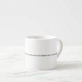 Aristotle Winter Quote Decor For Home Espressotasse (Vorderseite Rechts)