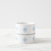 Aristotle Winter Quote Decor For Home Espressotasse (Vorderseite)