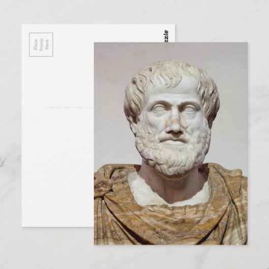 Aristoton Postkarte (Vorne/Hinten)