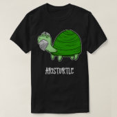 Aristurtle als Turtelpuppe T-Shirt (Design vorne)
