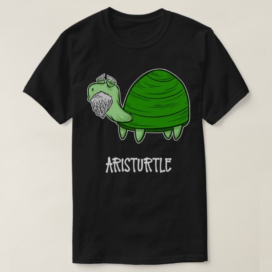 Aristurtle als Turtelpuppe T-Shirt (Design vorne)
