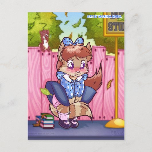 Arisus windy Day Postcard Postkarte (Vorderseite)