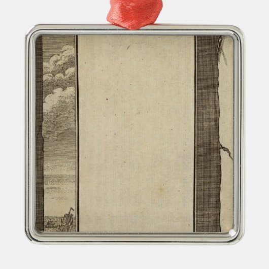 Aritfical Sphere Silbernes Ornament (Vorne)
