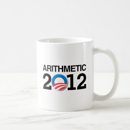 ARITHMETIK MIT OBAMA - .PNG KAFFEETASSE (Rechts)