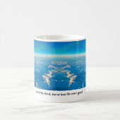 Ariy View Schnee begrenzt Berg Kaffeetasse (Mittel)
