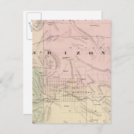 Arizona 3 postkarte (Vorne/Hinten)