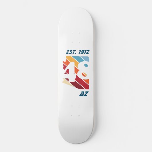Arizona 48. Staat Skateboard (Vorderseite)