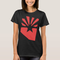 Arizona 48 State Flag Logo T - Shirt