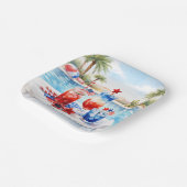 Arizona 4. Juli-Feier Poolparty Pappteller (Gewinkelt)
