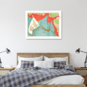 Arizona 4 leinwanddruck (Insitu (Schlafzimmer))