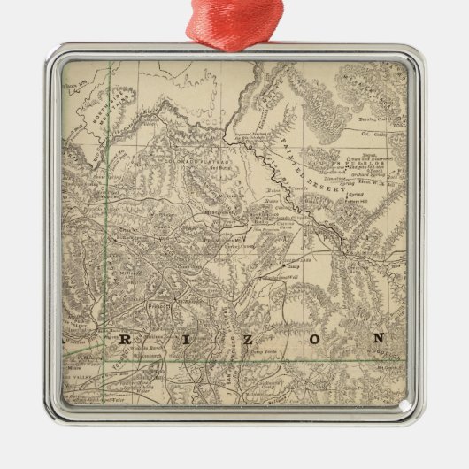 Arizona 7 silbernes ornament (Vorne)