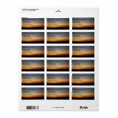Arizona Address Labels Adressaufkleber (Vorne)
