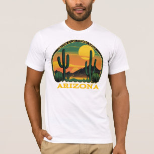 Arizona Adventure T - Shirt   Wüste Vibes & Cactus